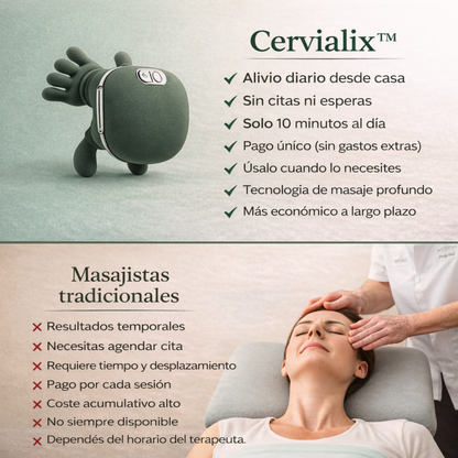 Cervialix Pro™ Alivio Cervical Inteligente desde Casa