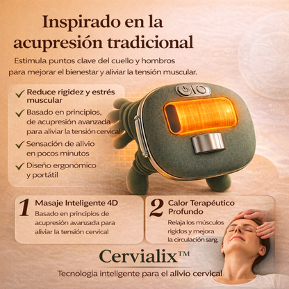 Cervialix Pro™ Alivio Cervical Inteligente desde Casa