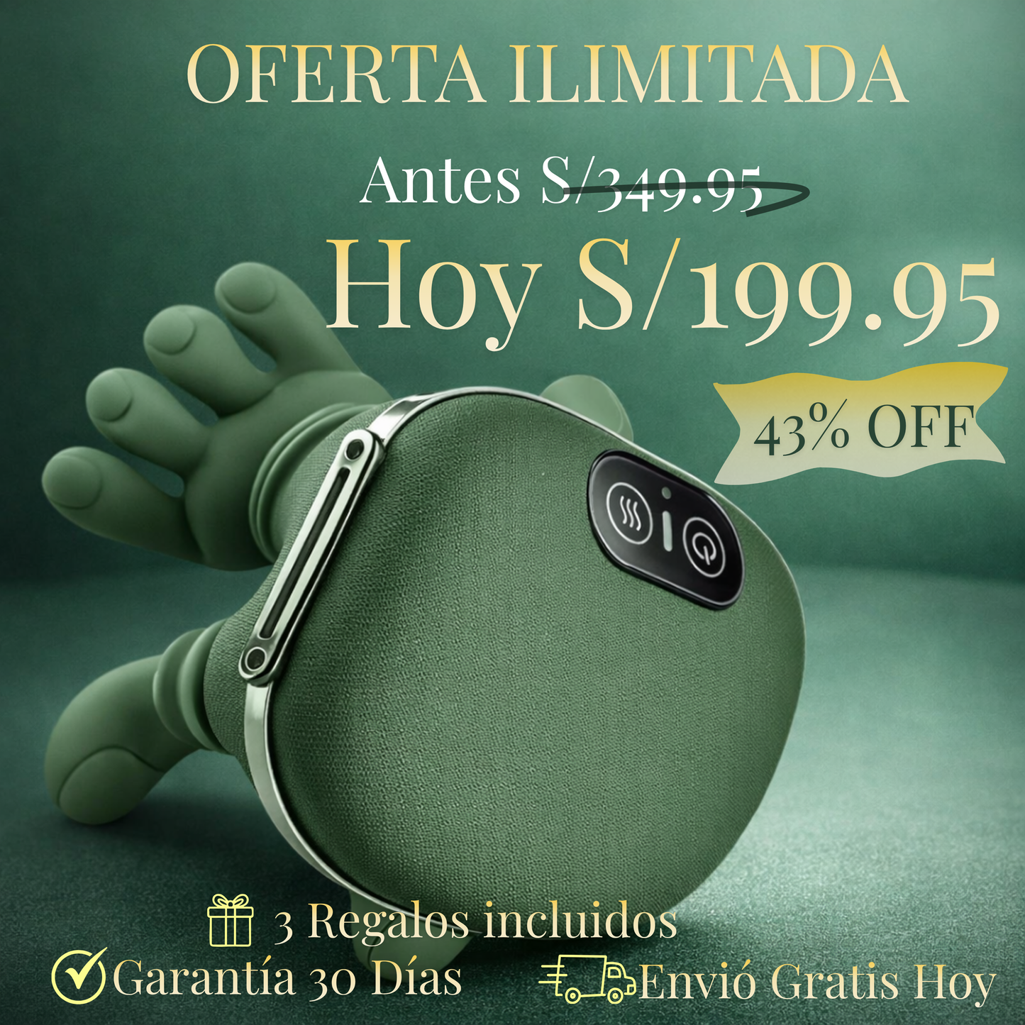 Cervialix Pro™ Alivio Cervical Inteligente desde Casa